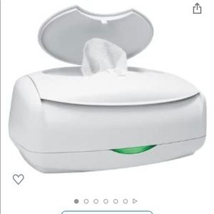 Wipe warmer with night light